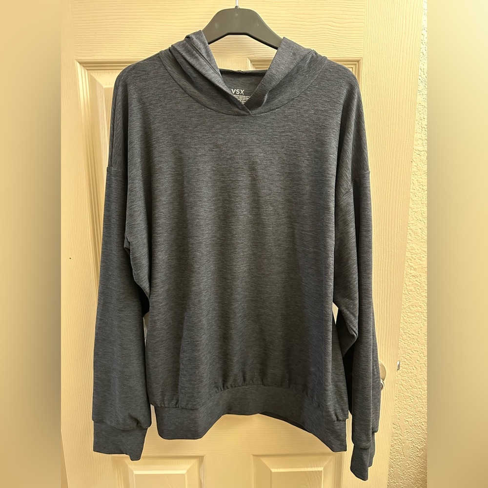 VSX Charcoal Athletic Hoodie Sweater